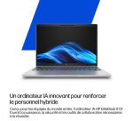 HP EliteBook 8 G1i 16 inch Notebook AI PC Wolf Pro Security Edition Intel Core Ultra 5 225U Ordinateur portable 40,6 cm (16") WUXGA 16 Go DDR5-SDRAM 512 Go SSD Wi-Fi 7 (802.11be) Windows 11 Pro Argent