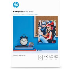 HP Confezione da 25 fogli carta fotografica lucida Everyday A4/210 x 297 mm