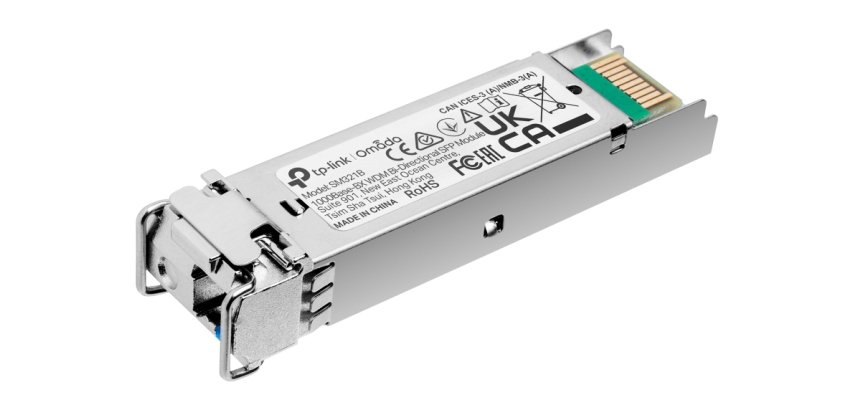 TP-Link Omada SM321B module émetteur-récepteur de réseau Fibre optique 1250 Mbit/s SFP