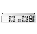 QNAP TS-1273AU-RP-8G server NAS e di archiviazione Armadio (2U) Ryzen Embedded V1500B 8 GB DDR4 0 TB QNAP QTS Alluminio, Nero