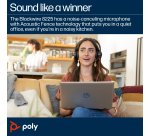 HP Poly Blackwire 8225 Stereo Microsoft Teams Certified USB-C Headset +USB-C/A Adapter