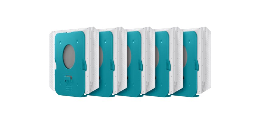 SAMSUNG Accessoire aspirateur VCA-ADB952 lot de 5 sacs à poussière Clean Station