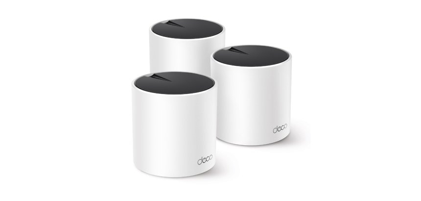 TP-Link DECO X55 (3-Pack) Dual-band (2.4 GHz / 5 GHz) Wi-Fi 6 (802.11ax) Wit Intern