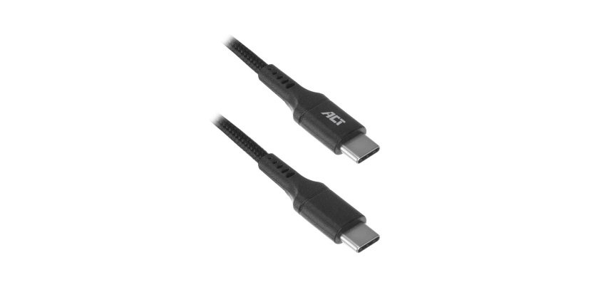 ACT AC3096 USB cable USB 2.0 1m USB C Black