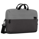 Targus Sagano notebook case 35.6 cm (14") Slip case Black, Grey