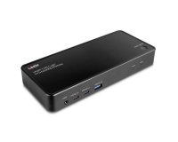 Lindy 43202 interruptor KVM Negro