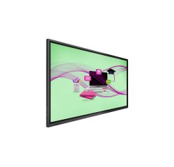 Philips Signage Solutions E-Line Pantalla plana para señalización digital 165,1 cm (65") ADS Wifi 350 cd / m² 4K Ultra HD Negro Pantalla táctil Procesador incorporado Android 10