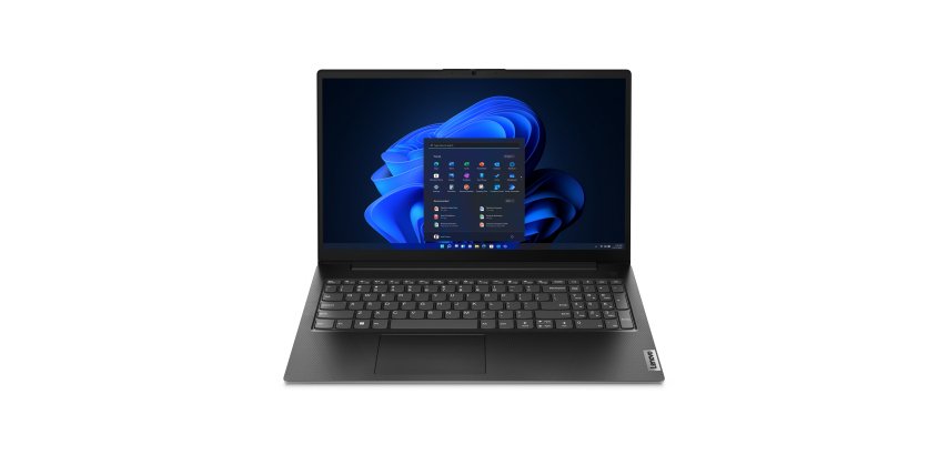 Lenovo V15 G4 AMN AMD Ryzen™ 5 7520U Ordinateur portable 39,6 cm (15.6") Full HD 8 Go LPDDR5-SDRAM 512 Go SSD Wi-Fi 6 (802.11ax) Windows 11 Home Noir Français