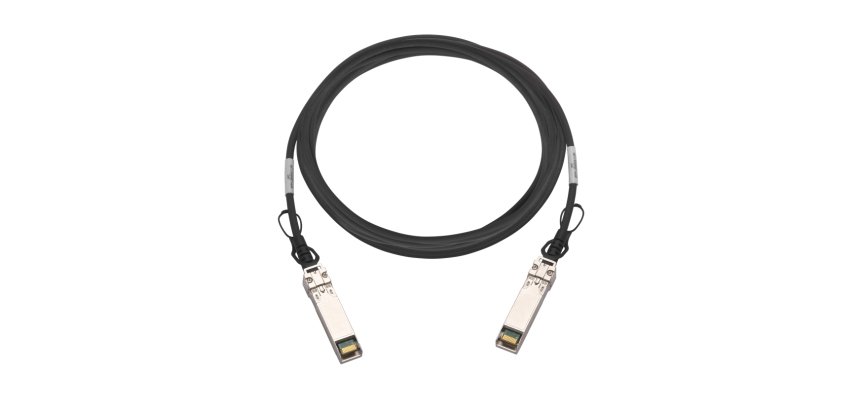 QNAP CAB-DAC15M-Q28B4 câble InfiniBand et à fibres optiques 1,5 m QSFP28 Noir