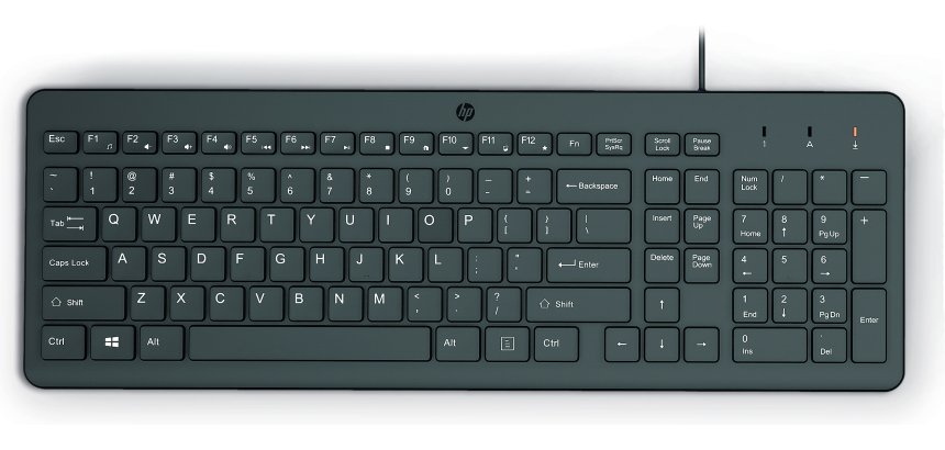 Clavier universel USB HP 150 WD KBD - AZERTY