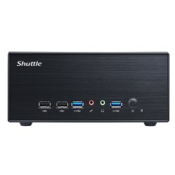 Shuttle XP? slim XPC slim Barebone XH610G2 - S1700, Intel H610, 1xDP, 2xHDMI, 2 PCIe Slots (1x 16X & 1x X1), 2x Intel LAN (1G + 2.5G), 8x USB, 1x 2.5", 3x M.2, 24/7
