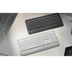 Logitech 920-010917 teclado Oficina Bluetooth QWERTY Español Grafito