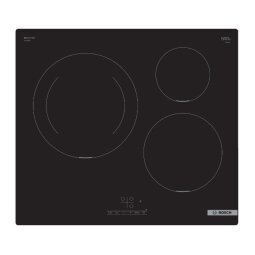 BOSCH Plaque induction PUJ611BB5E Série 4 3 foyers