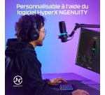 HyperX DuoCast - microphone USB (noir) - Éclairage RGB