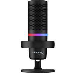 HyperX DuoCast - microphone USB (noir) - Éclairage RGB