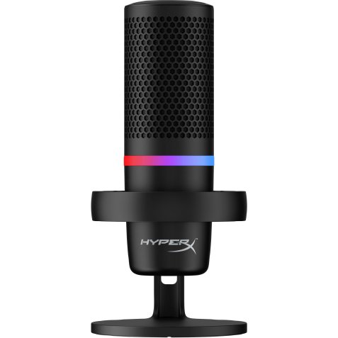 HyperX DuoCast - microphone USB (noir) - Éclairage RGB