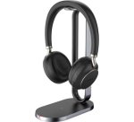 Yealink BH76 Headset Wireless Head-band Calls/Music USB Type-A Bluetooth Charging stand Black