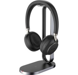 Yealink BH76 Auricolare Wireless A Padiglione Musica e Chiamate USB tipo A Bluetooth Base di ricarica Nero