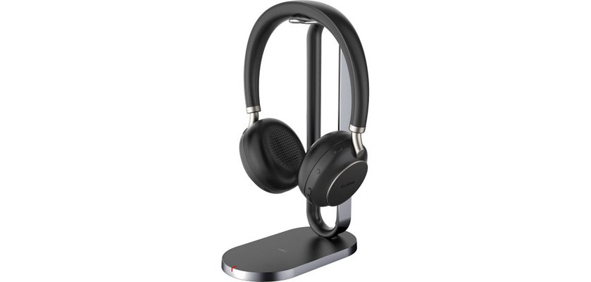 Yealink BH76 Headset Wireless Head-band Calls/Music USB Type-A Bluetooth Charging stand Black