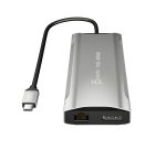 j5create JCD397-N Miniestación de acoplamiento 4K60 Elite USB-C® para tres monitores de 10 Gbps