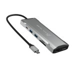 j5create JCD397-N Miniestación de acoplamiento 4K60 Elite USB-C® para tres monitores de 10 Gbps