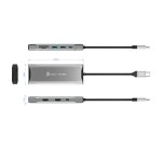j5create JCD397-N Miniestación de acoplamiento 4K60 Elite USB-C® para tres monitores de 10 Gbps