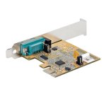 StarTech.com PCI Express Serial Card, PCIe to RS232 (DB9) Serial Interface Card, PC Serial Card w/ 16C1050 UART, Standard or Low Profile Brackets, COM Retention, Windows & Linux