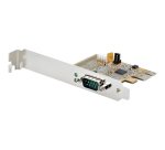 StarTech.com PCI Express Serial Card, PCIe to RS232 (DB9) Serial Interface Card, PC Serial Card w/ 16C1050 UART, Standard or Low Profile Brackets, COM Retention, Windows & Linux