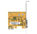 StarTech.com PCI Express Serial Card, PCIe to RS232 (DB9) Serial Interface Card, PC Serial Card w/ 16C1050 UART, Standard or Low Profile Brackets, COM Retention, Windows & Linux