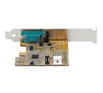 StarTech.com PCI Express Serial Card, PCIe to RS232 (DB9) Serial Interface Card, PC Serial Card w/ 16C1050 UART, Standard or Low Profile Brackets, COM Retention, Windows & Linux