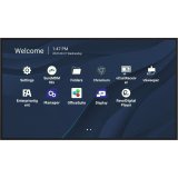 Viewsonic CDE9830 affichage de messages 2,49 m (98") Wifi 500 cd/m² 4K Ultra HD Noir Écran tactile Intégré dans le processeur Android 11