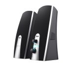 Trust 24660 set di altoparlanti 5 W PC/PC portatile Nero, Metallico 2.0 canali