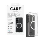 PanzerGlass CARE™ by ® Samba Case Transparent w. White Qi Samsung Galaxy S26 protective case for mobile phones 16 cm (6.3") Cover