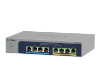 NETGEAR MS108UP Non-géré 2.5G Ethernet (100/1000/2500) Connexion Ethernet, supportant l'alimentation via ce port (PoE)