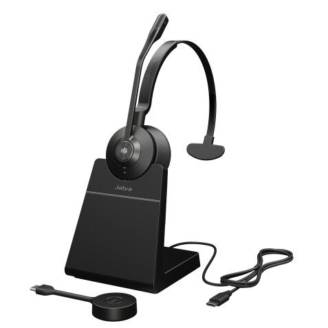 Jabra 9553-475-111 écouteur/casque Sans fil Arceau Bureau/Centre d'appels Bluetooth Socle de chargement Noir