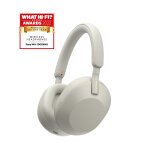 Sony WH-1000XM5 Auriculares Inalámbrico y alámbrico Diadema Llamadas/Música Bluetooth Plata, Blanco