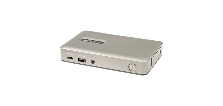 StarTech.com Docking Station USB C - USB-C a DisplayPort 4K 30Hz o VGA - Carga con Entrega de Alimentación PD de 65W - Hub USB 3.1 Gen 1 de 4 puertos - Replicador de Puertos USB Tipo C