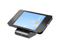 StarTech.com Soporte Seguro para Tablet - Base Universal Antirrobo para Tablets de hasta 10,5" - con Cerradura y Compatible con K-Slot - de Montaje en Escritorio, Pared o VESA - para POS