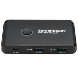 ScreenBeam USB Pro Switch Interrupteur Noir 1 pièce(s)