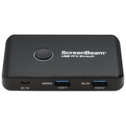 ScreenBeam USB Pro Switch Interrupteur Noir 1 pièce(s)
