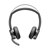 Poly Micro-casque Voyager Focus 2 USB-C-C + adaptateur USB-C/A