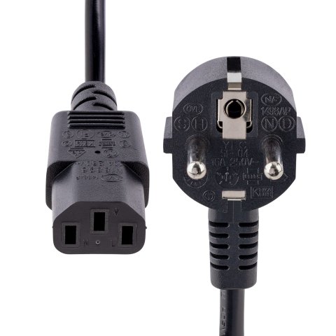 Cable de alimentación para PC 3 m 18 AWG, 10 A 250V StarTech.com