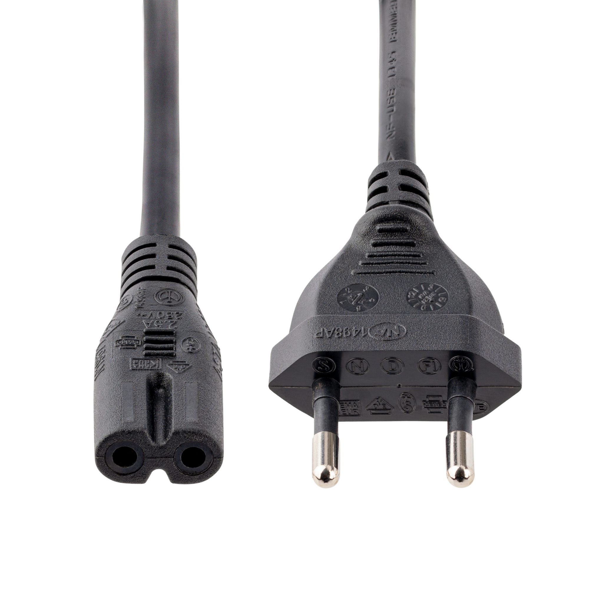 Câble Alimentation 2 pin pour Imprimante et chargeur PC Portable