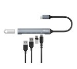 Equip 128962 hub de interfaz USB 3.2 Gen 1 (3.1 Gen 1) Type-C 5000 Mbit/s Plata