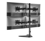 Equip Soporte de mesa articulado para monitor cuádruple de 17"-32
