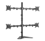 Equip Soporte de mesa articulado para monitor cuádruple de 17"-32