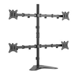 Equip Soporte de mesa articulado para monitor cuádruple de 17"-32