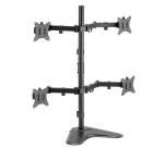 Equip Soporte de mesa articulado para monitor cuádruple de 17"-32