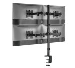 Equip Staffa di montaggio da scrivania per monitor quadrupli articolati da 17” a 32”