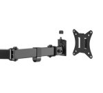 Equip Soporte de mesa articulado para monitor cuádruple de 17"-32